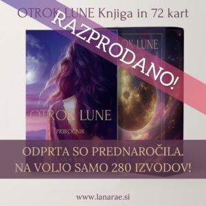 OTROK LUNE, Knjiga in 72 kart